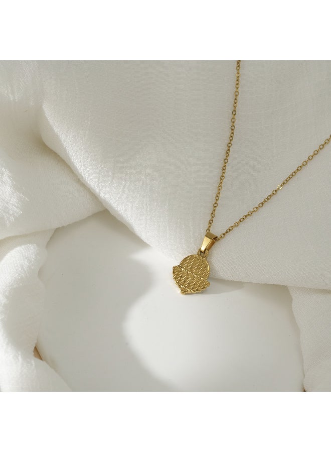 Yara Essentials Golden Guardian Eye Necklace - Image 4