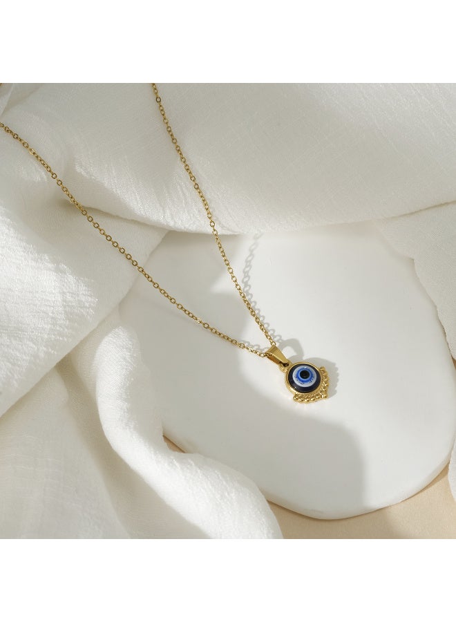 Yara Essentials Golden Guardian Eye Necklace - Image 3