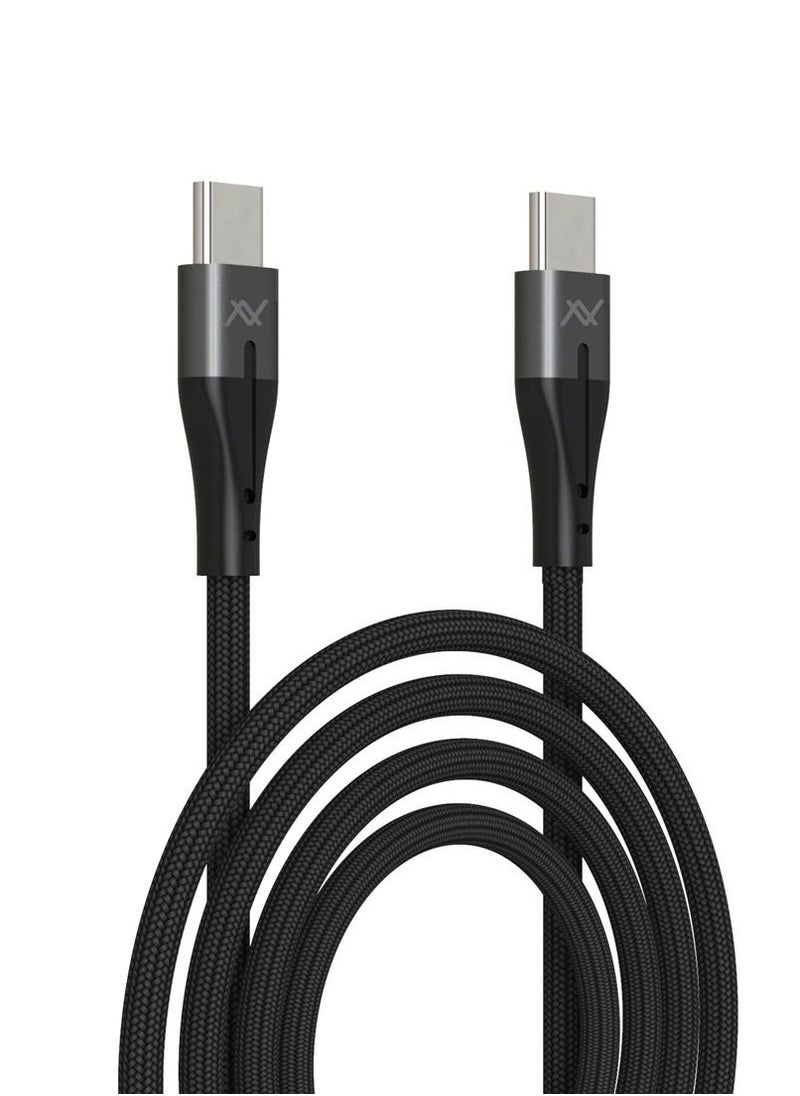 LAVVENTO L'AVVENTO (MP474) Ultra-Fast Type-C to Type-C Sync and Charging Cable Fast Charging 100W - 1M  - Image 1