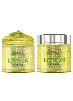 leeposh Lemon Gel ; Lemon Vitamin C Gel ; Vitamin C Gel For Skin Glow & Lightening 300 Gm Gel Best For Acne & Clear Skin & Lightening  - Image 1
