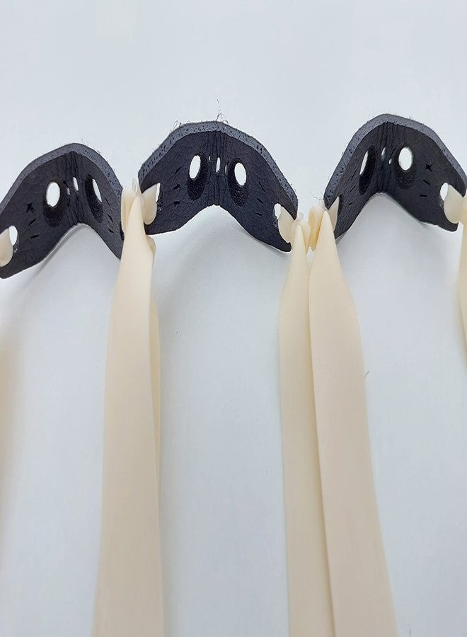MARKSMAN® 4 Pieces of 24CM Length Powerful Fast Rebound Slingshot Replacement Catapult Rubber Band Accessories (0.75MM, Flat Band) - Image 5