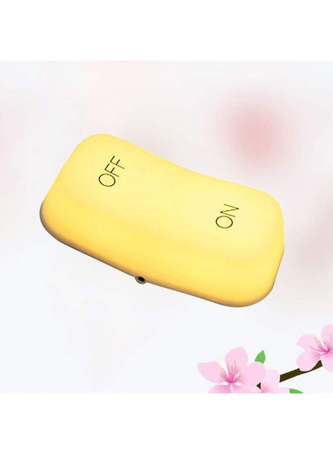 NIBEMINENT ON/OFF Switch Light Rechargeable Table Lamp Yellow 19cm - Image 5