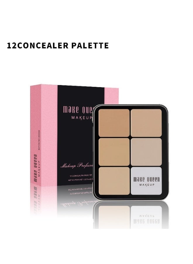 ميك كوين ميك اب باليت كونسيلر خافي عيوب 12لون - Image 1