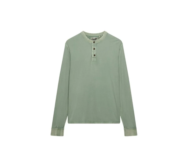 Superdry Lightweight Textured Grandad Top