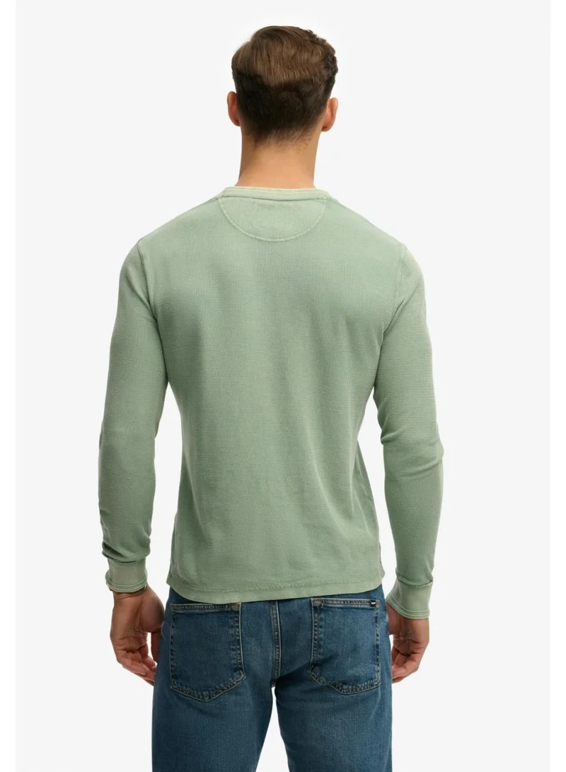 Superdry  Lightweight Textured Grandad Top for Men | Best Price UAE