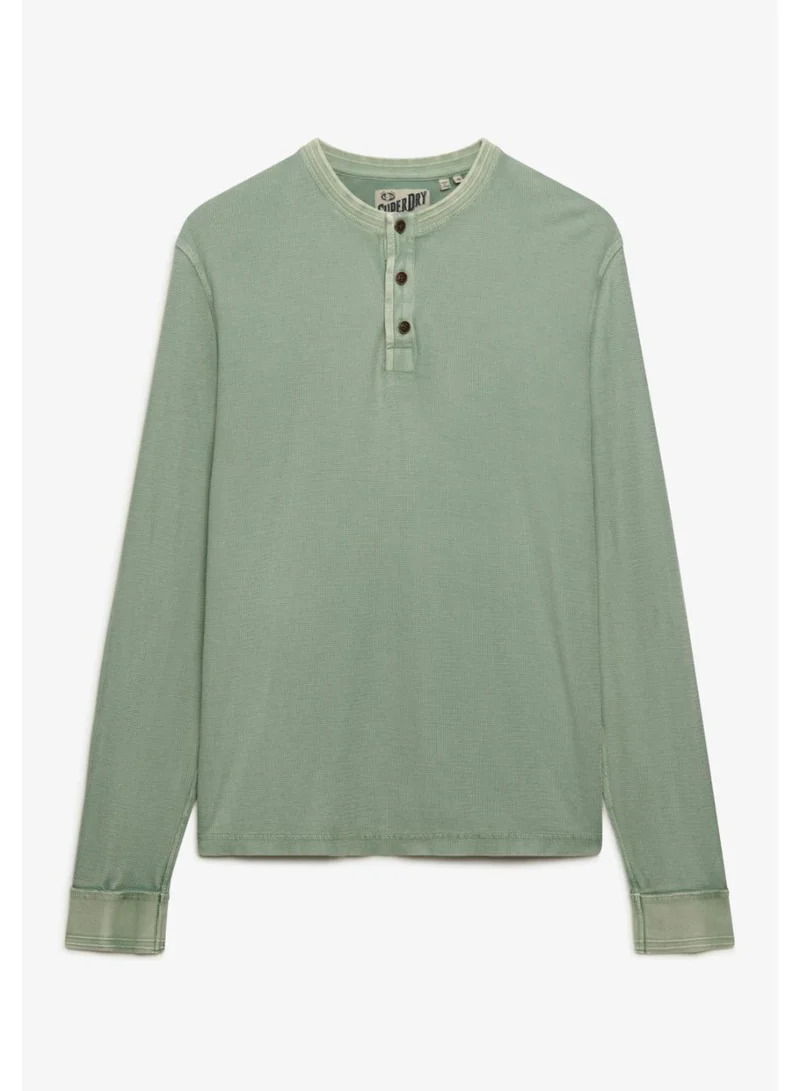 سوبر دراي Lightweight Textured Grandad Top