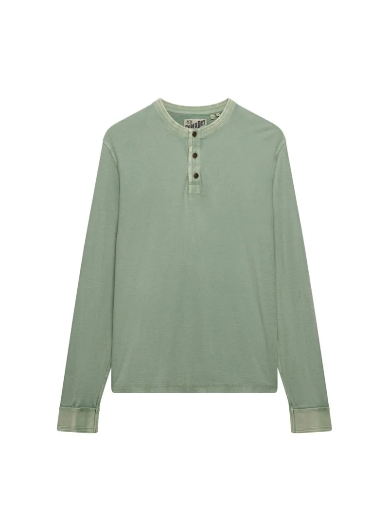 Superdry  Lightweight Textured Grandad Top for Men | Best Price UAE