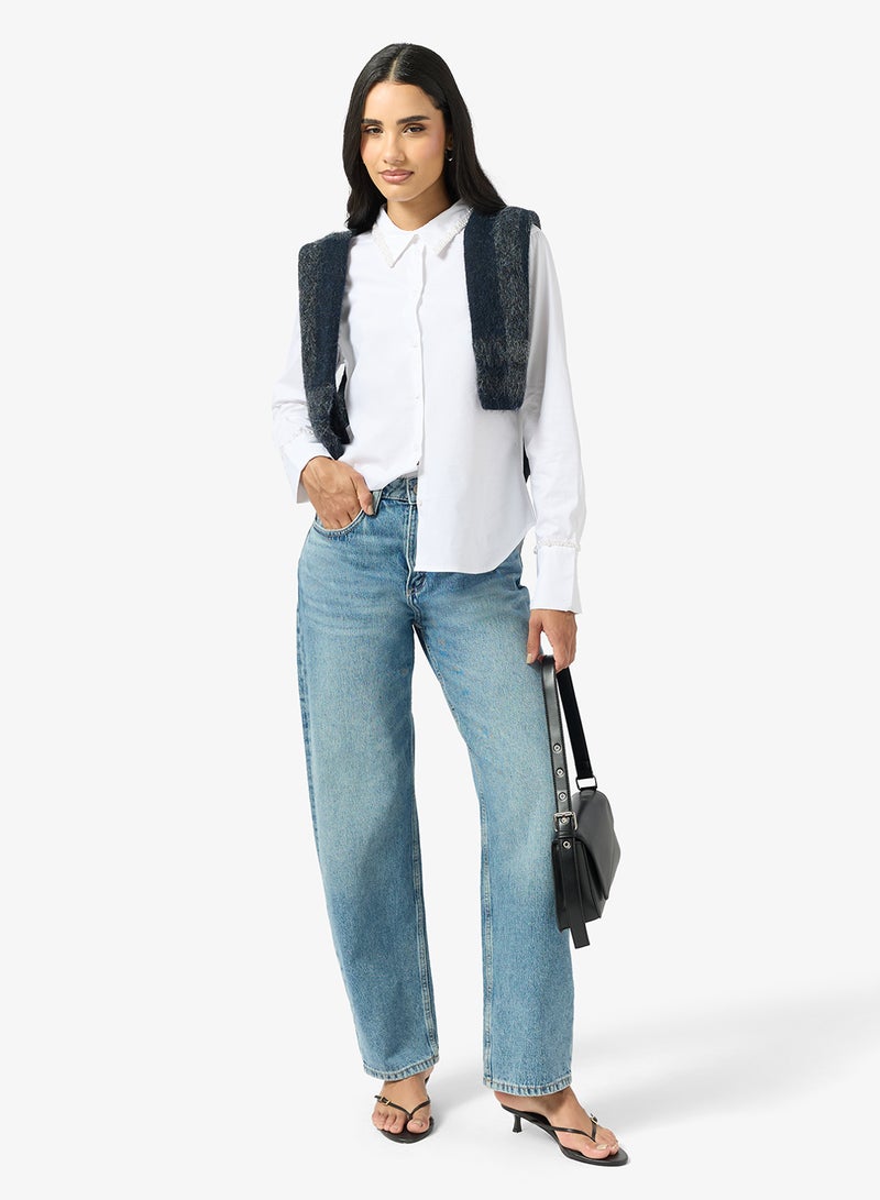 ONLY Pearl Long Sleeve Shirt - Image 4