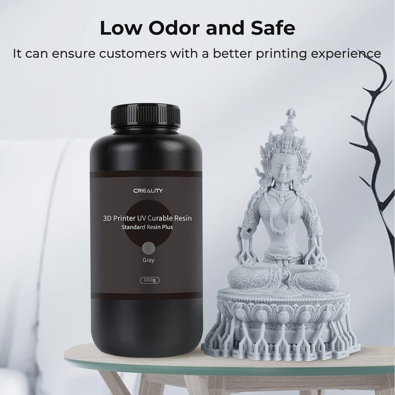 3idea Creality UV Curable Standard Resin - 1kg (Grey) - Image 2