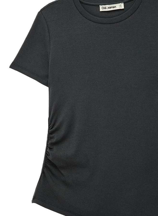 Koton  Asymmetric T-Shirt  | Best Price UAE