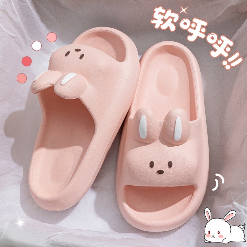 Comfortable EVA Anti-Slip Indoor Slippers for Men and Women - Thick Sole, Cloud-Like Feel - Image 4