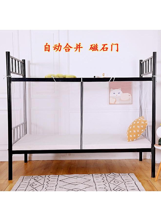 Bluejw Encrypted New Student Mosquito Net Dormitory Bunk 0.9 Meters 1.2m Single Bed Double-sided Zipper 1.5 Home Shading  - Image 1