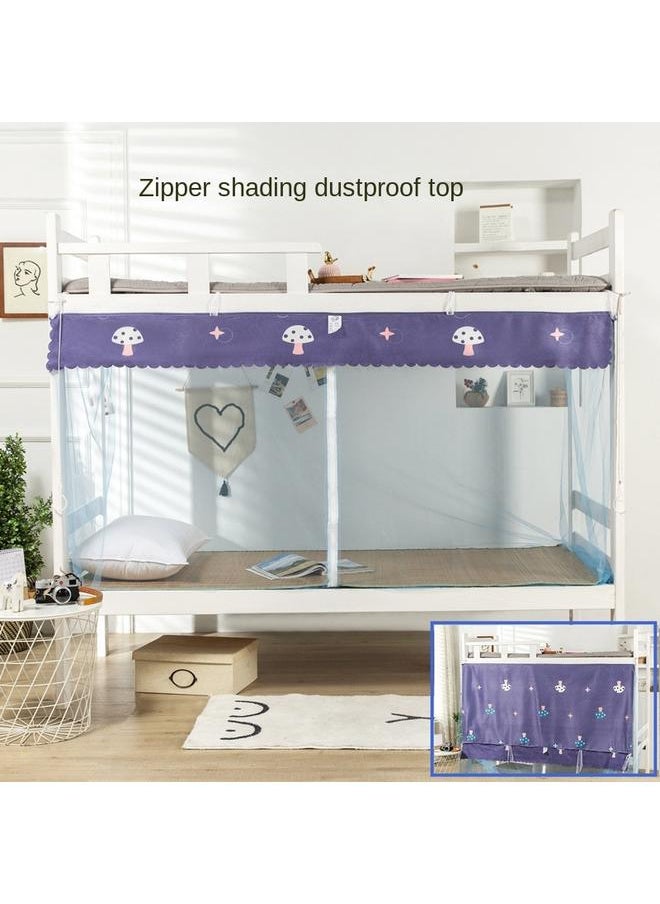 Bluejw Encrypted New Student Mosquito Net Dormitory Bunk 0.9 Meters 1.2m Single Bed Double-sided Zipper 1.5 Home Shading  - Image 4