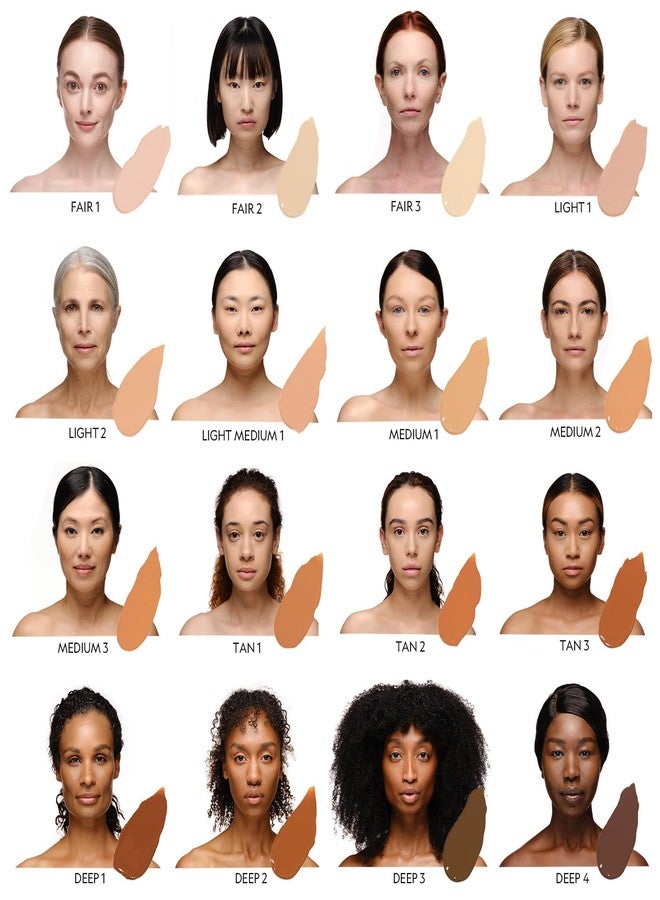 YENSA Super Serum Silk Powder Foundation - Matte Foundation Makeup to Blur and Smooth Pores - Provides a Radiant and More Even Skin Tone for a Natural, Healthy Glow - Deep 4 (0.35 oz) - Image 5