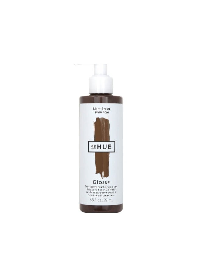 DPHUE GLOSS 6.5 FL. OZ. - LIGHT BROWN