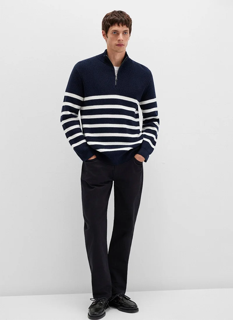 MAVI Striped Navy Sweater
