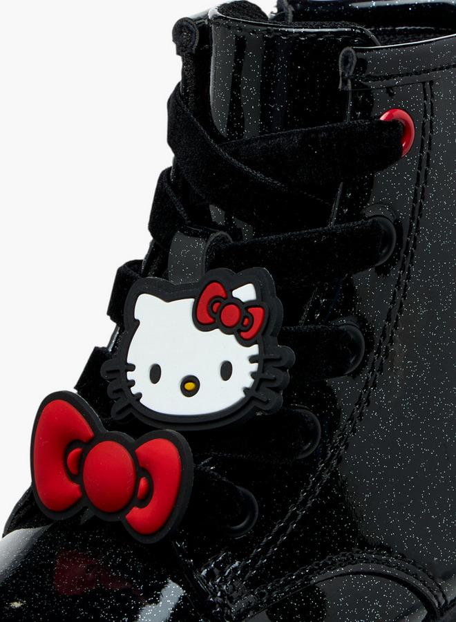 Hello Kitty أحذية كاحل مزينة بتفاصيل مع إغلاق بسحاب - Image 4
