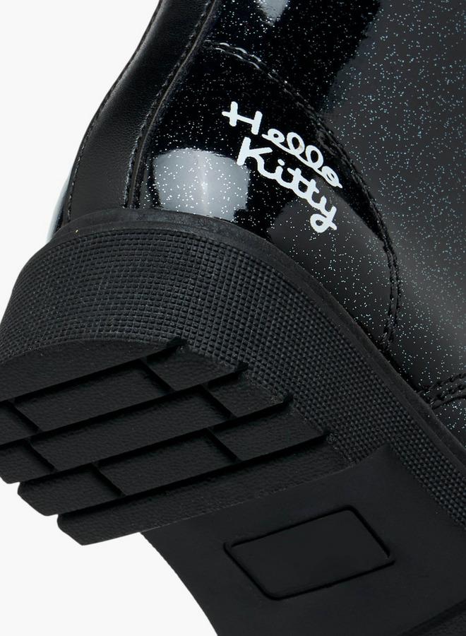 Hello Kitty أحذية كاحل مزينة بتفاصيل مع إغلاق بسحاب - Image 5