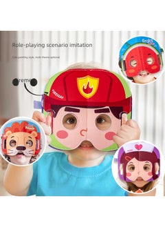 Generic Children's Mask Cloth Book Tear-up Cartoon Cute Animal Children's Educational Toys-Color:Scene Story Cloth Book-Ocean (Bag)  - Image 3