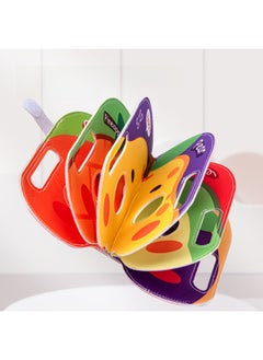 Generic Children's Mask Cloth Book Tear-up Cartoon Cute Animal Children's Educational Toys-Color:Scene Story Cloth Book-Ocean (Bag)  - Image 5
