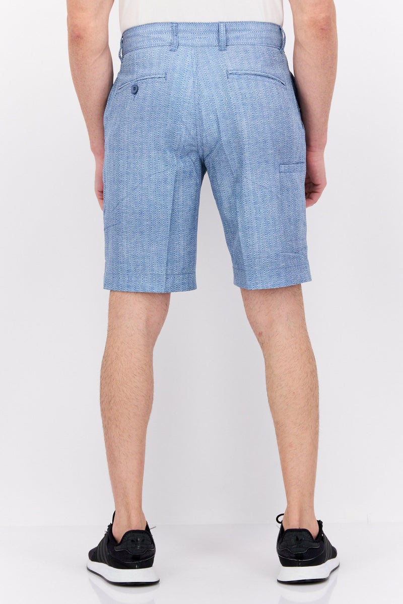 Vintage 1946 Men Sportswear Fit Golf Shorts, Blue - Image 2