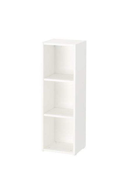 Shelf unit, white, 29x88 cm