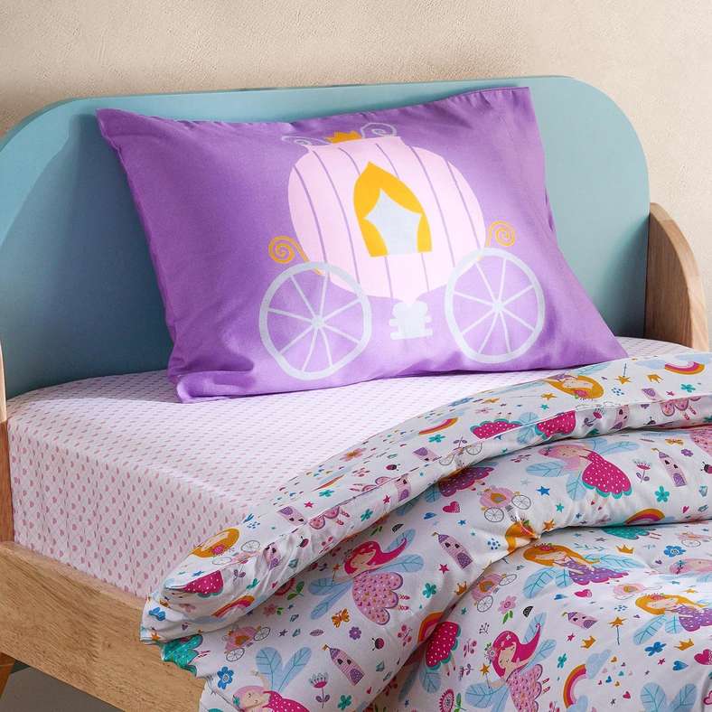 Pan Home Little Fairy 3-piece Bed in a Bag 110x125cm- Ochre - 161KEM9900640 - Image 1