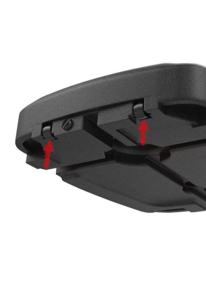 GUDOO 60L Water Tank Square Heavy Patio Umbrella Base Stand Wind-Resistant Design with 2 Wheels (Only Water Tank, Black)  - Image 2