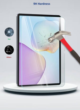 واقي شاشة لوحي هواوي MatePad 11.5 (2026) بحجم 11.5 بوصة من سلسلة WTech بريميوم بحواف منحنية زجاج مقسى كامل عالي الوضوح 9H (TSGPCN) - شفاف - view 3