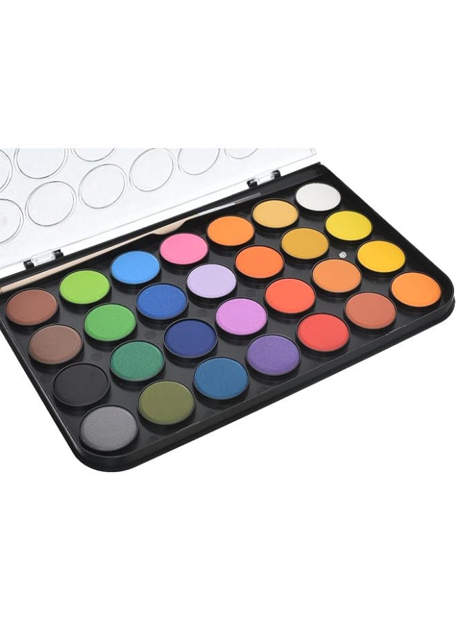 M&G Water Color Paints Palette, Colorful Art Projects, Smooth Application, 28 Colors - Image 3