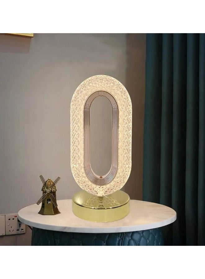مصباح جانبي، اباجورة مودرن، مصباح مكتب، bedside lamp، ambient light، ديكور منزلي، إضاءة دافئة، مصباح قابل للشحن، lamp rechargeableأباجورة طاولة LED قابلة للشحن – مصباح مودرن مينيمل بإضاءة دافئة Ambient، ديكور أنيق لغرفة النوم والمكتب، هدية فاخرة للمنزل - Image 3