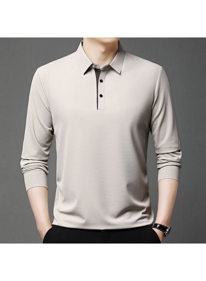 Luxurious Men's Polo Shirt Summer Thin Breathable Fashion Business Youth T-Shirt  Style Upper Body - Image 2