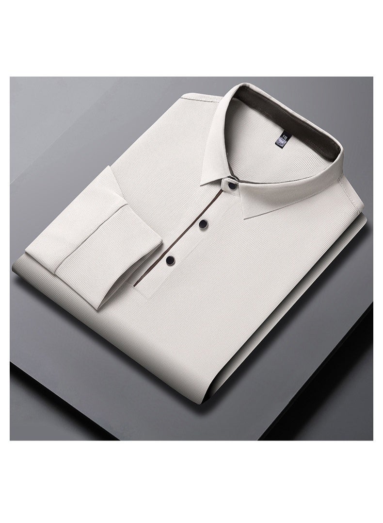 Luxurious Men's Polo Shirt Summer Thin Breathable Fashion Business Youth T-Shirt  Style Upper Body - Image 4