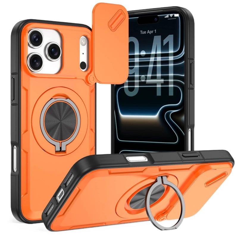 MagSafe Case | Blue | TPU | Strong Magnetic | Kickstand | Shockproof Cover for iPhone 17 / 17 Air / 17 Pro / 17 Pro Max - Image 3
