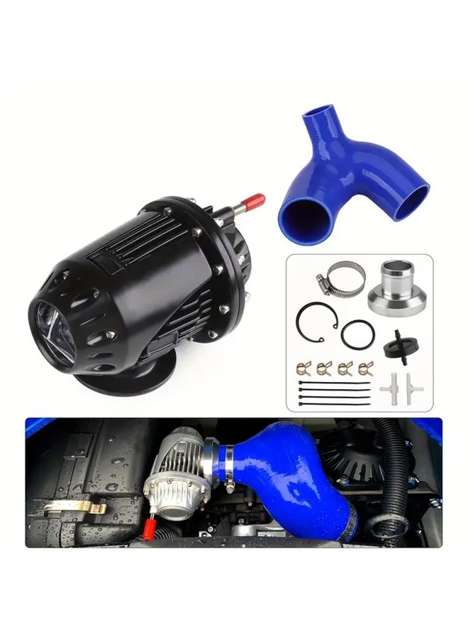 1 مجموعة من طقم صمام تنفيس الشاحن الفائق الفضي من نوع BOV لـ FZR FZS SVHO SHO FX GP1800 - Image 2