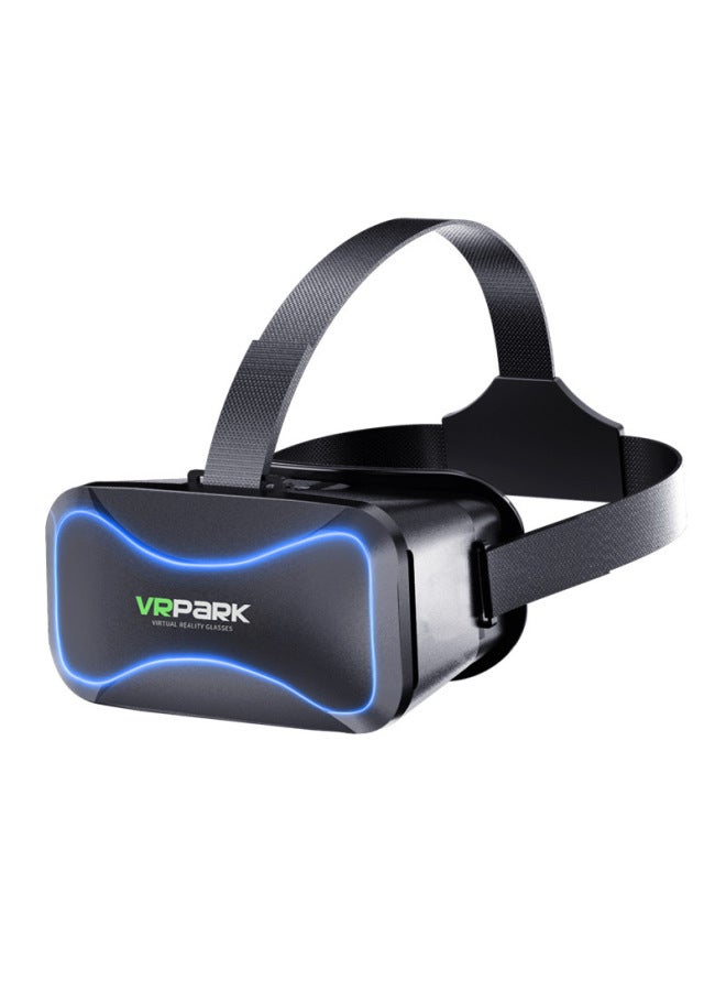 Selection Of VR Glasses Mobile Cinema Helmet 3d Movie Game Smart BOX Virtual Helmet-Color:V7+052 Remote Control - Image 1