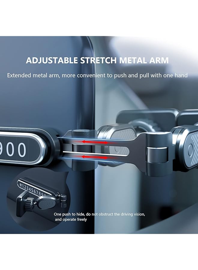 Excefore 2022 Upgrade Tesla Magnetic Car Phone Mount For Model 3/Y- 360 Degree Adjustable Head, Universal All Devices - Suspended Screen Mount [Super Magnet] - Image 2