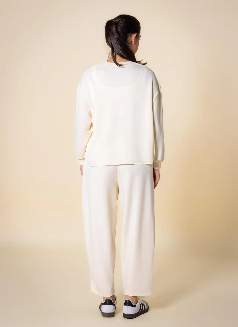 Shapes Beige SOFT COMFORT SWEATSHIRT SET for Women | Best Price UAE