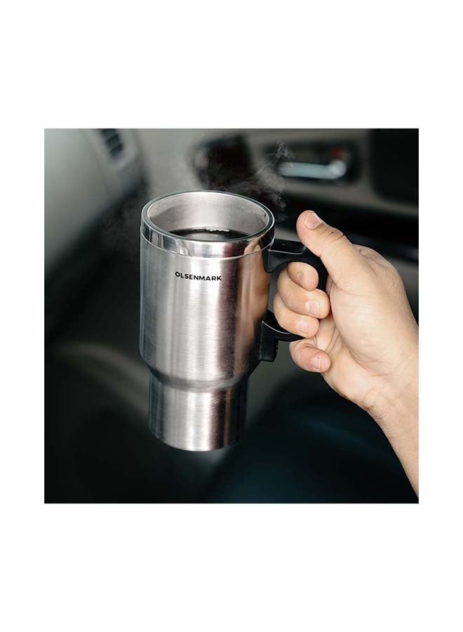أولسنمارك مج كهربائي للسيارة مناسب للسفر 500 ml 30 W OMCK2482 فضي - Image 4