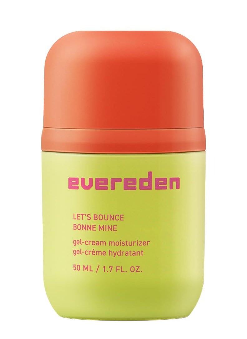 Evereden Evereden Let's Bounce Gel-Cream Kids Face Moisturizer | Cute Terry Headband | Clean & Vegan Pre Teen Face Moisturizer - Light, Non-Greasy Hydration for Oily & Pimple-Prone Skin - Redness-Calming  - Image 1