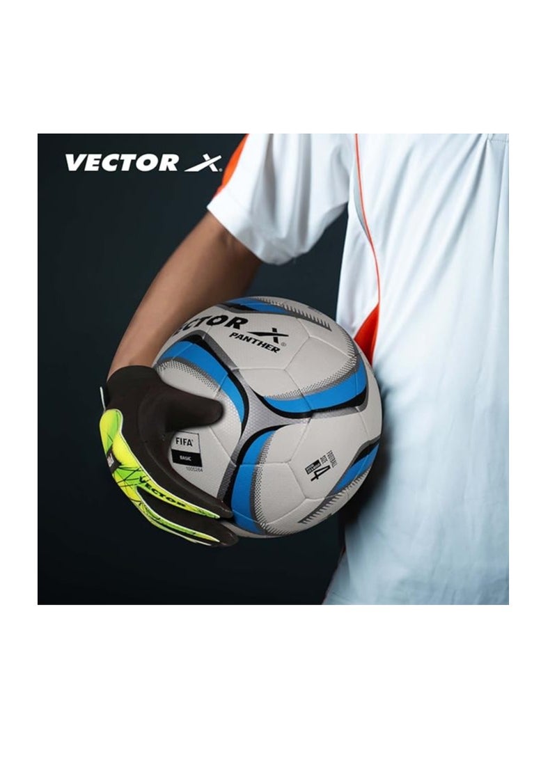 Vector X Practice Goalkeeper Gloves | Gloves with Finger Saves & Super Grip Palms | Soccer Goalkeeper Gloves for Youth | Adult - Image 5