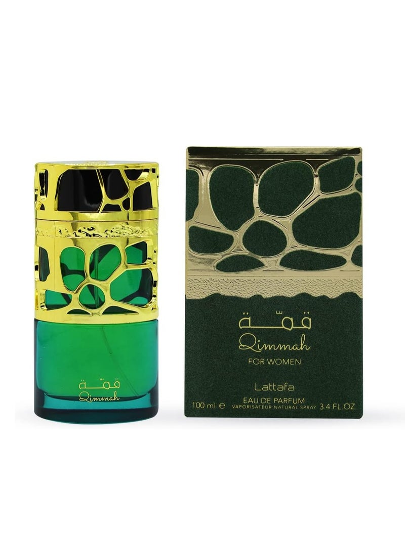 Lattafa QIMMAH PERFUME FOR WOMAN 100 ML EDP  - Image 1