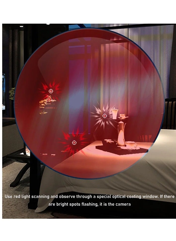 Ultra Thin Hidden Camera Detector, Card Shaped Infrared Spy Scanner, Anti-Spy Wireless Signal Finder, Detect Hidden Devices, GPS Trackers, Cameras, Privacy Security for Travel, Car, Office, Hotel - Image 2