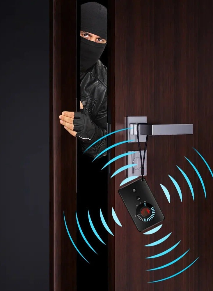 Ultra Thin Hidden Camera Detector, Card Shaped Infrared Spy Scanner, Anti-Spy Wireless Signal Finder, Detect Hidden Devices, GPS Trackers, Cameras, Privacy Security for Travel, Car, Office, Hotel - Image 3