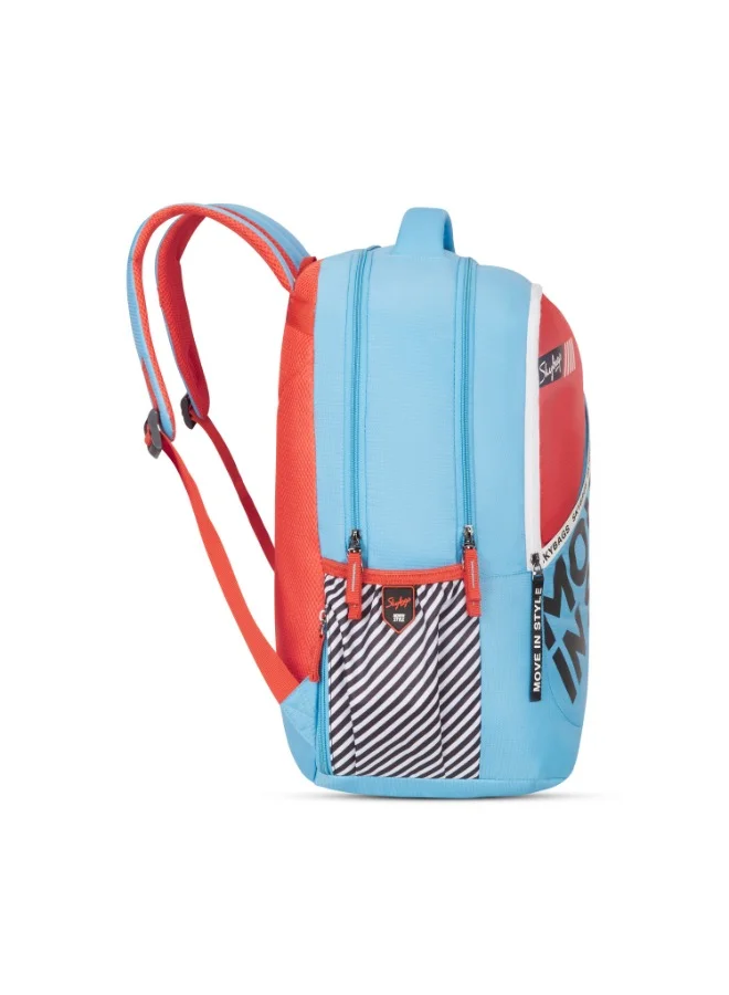 Skybags SKYBAGS KLAN PLUS 05 Unisex Sky Blue School Backpack - SK BPKPLS5SBL