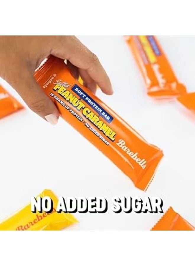 Barebells Protein Bar Salted Peanut Caramel – 55g Pack of 12 - Image 3