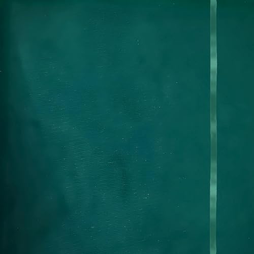 1iAM 4pcs Green Decoration Net Curtains - Large Size, Stitched with Ribbon, Nylon Made, Reusable, Soft, Wrinkled Free, 8.5x5ft Each, Backdrop Net for Birthday, Anniversary Party Decoration - Image 5