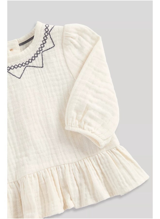 mothercare Muslin Top and Shorts Set  - Image 3