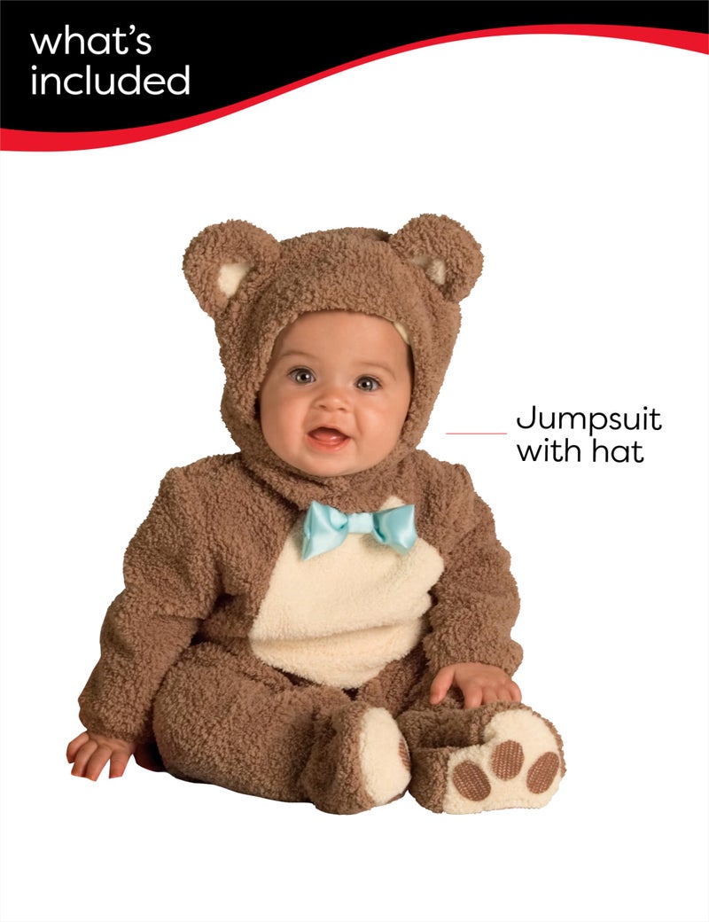 Rubies Rubie's baby boys Noah's Ark Collection Oatmeal Bear Jumpsuit Infant and Toddler Costumes, Multicoloured, 12-18 Months US - Image 3