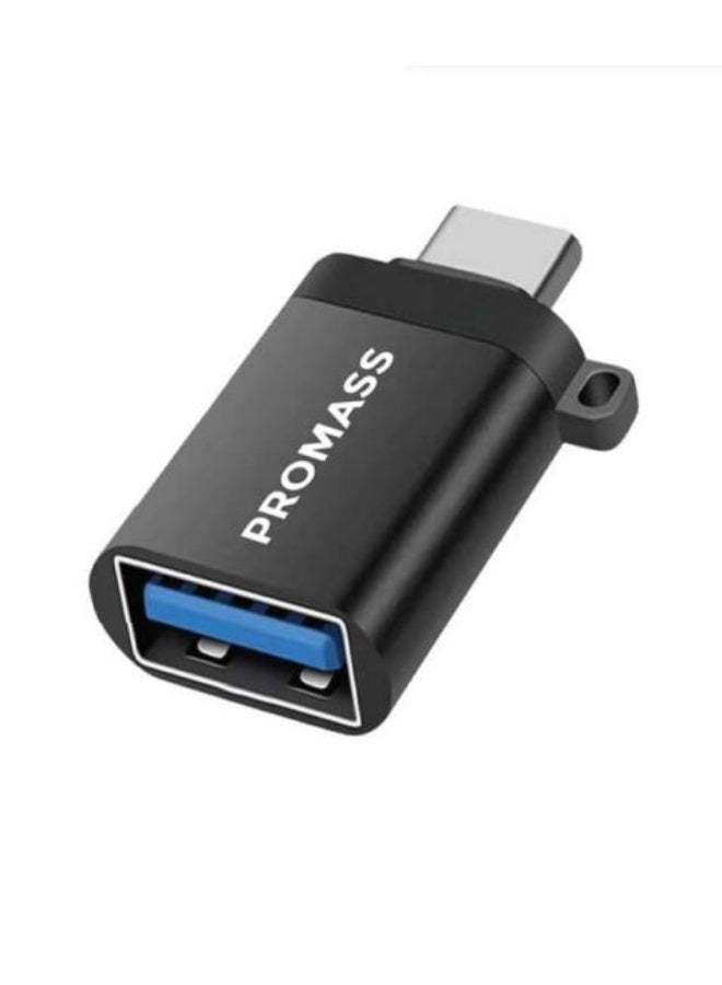 بروماس محول اوتوجي تايب سي إلى USB 3.0 OTG موديل PM0321 – وصلة نقل بيانات وشحن لأجهزة الأندرويد واللاب توب